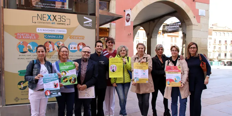 50 artistes locals treballaran en directe a botigues del centre de Vic en una iniciativa per impulsar el comerç