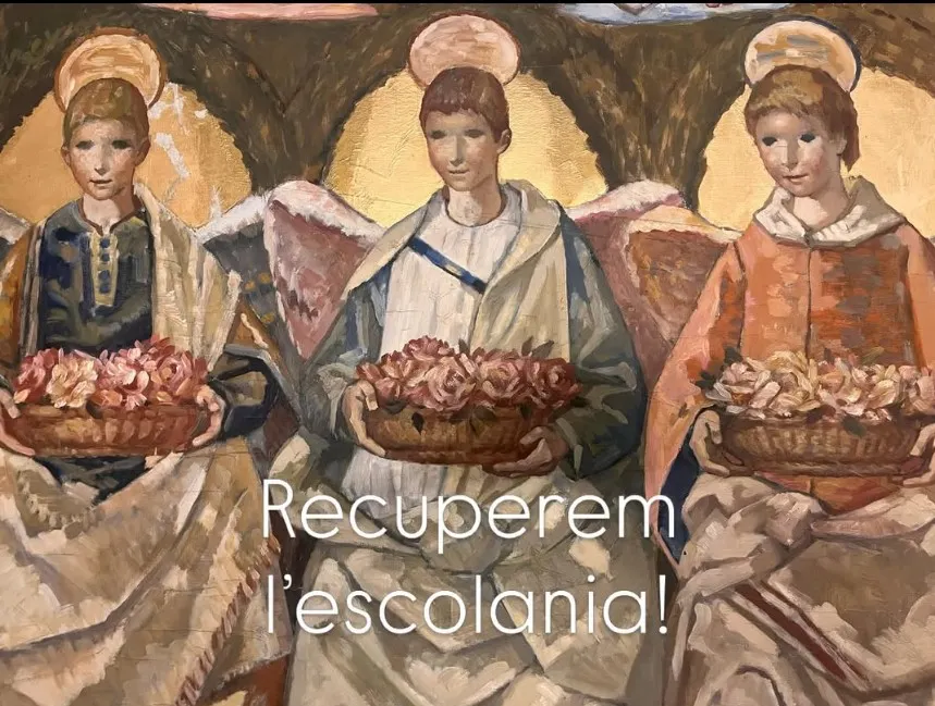 Organitzen una reunió informativa per a les famílies interessades a recuperar l’Escolania de la Mare de Déu del Claustre