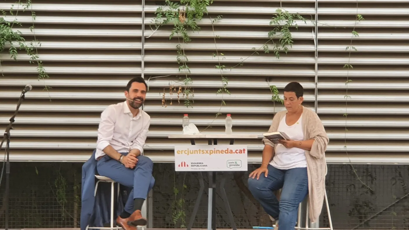 El Conseller d'Empresa i Treball, Roger Torrent, diu que els fons europeus han d'ajudar també al sector turístic