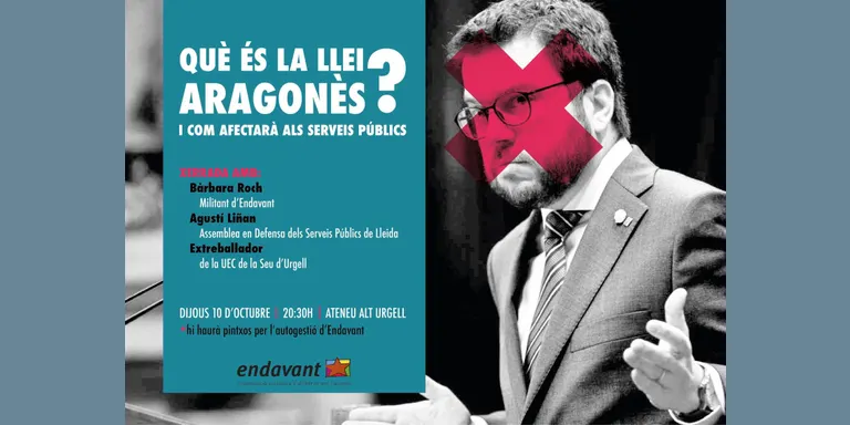 Xerrada d'Endavant Alt Urgell sobre la 'Llei Aragonès'