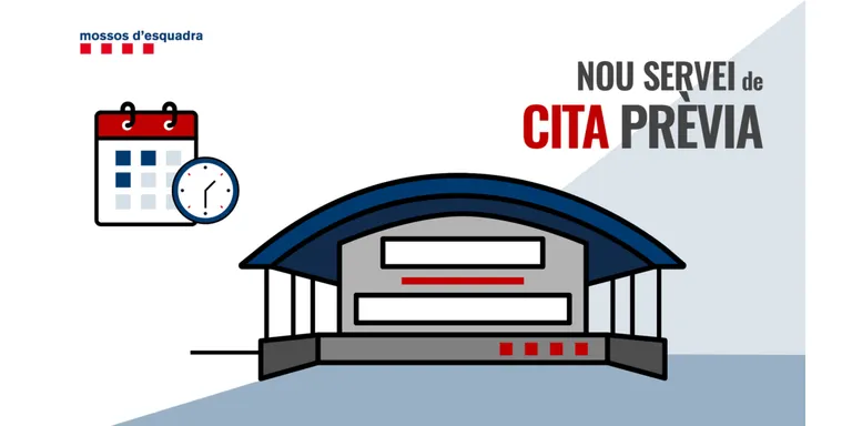 Els Mossos d’Esquadra implementen la cita prèvia per a posar denúncies a comissària