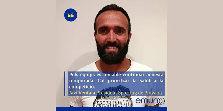 El futbol amateur lleidatà es planta per la Covid
