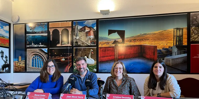 La Fira Multisectorial de Puigcerdà, concentrada al centre de la ciutat després de la suspensió del Concurs de Cavalls