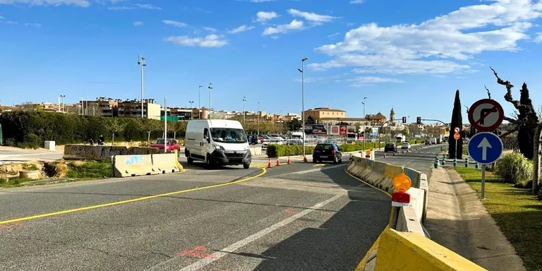Sis mesos de restriccions per les obres de l'antiga carretera de la Riera