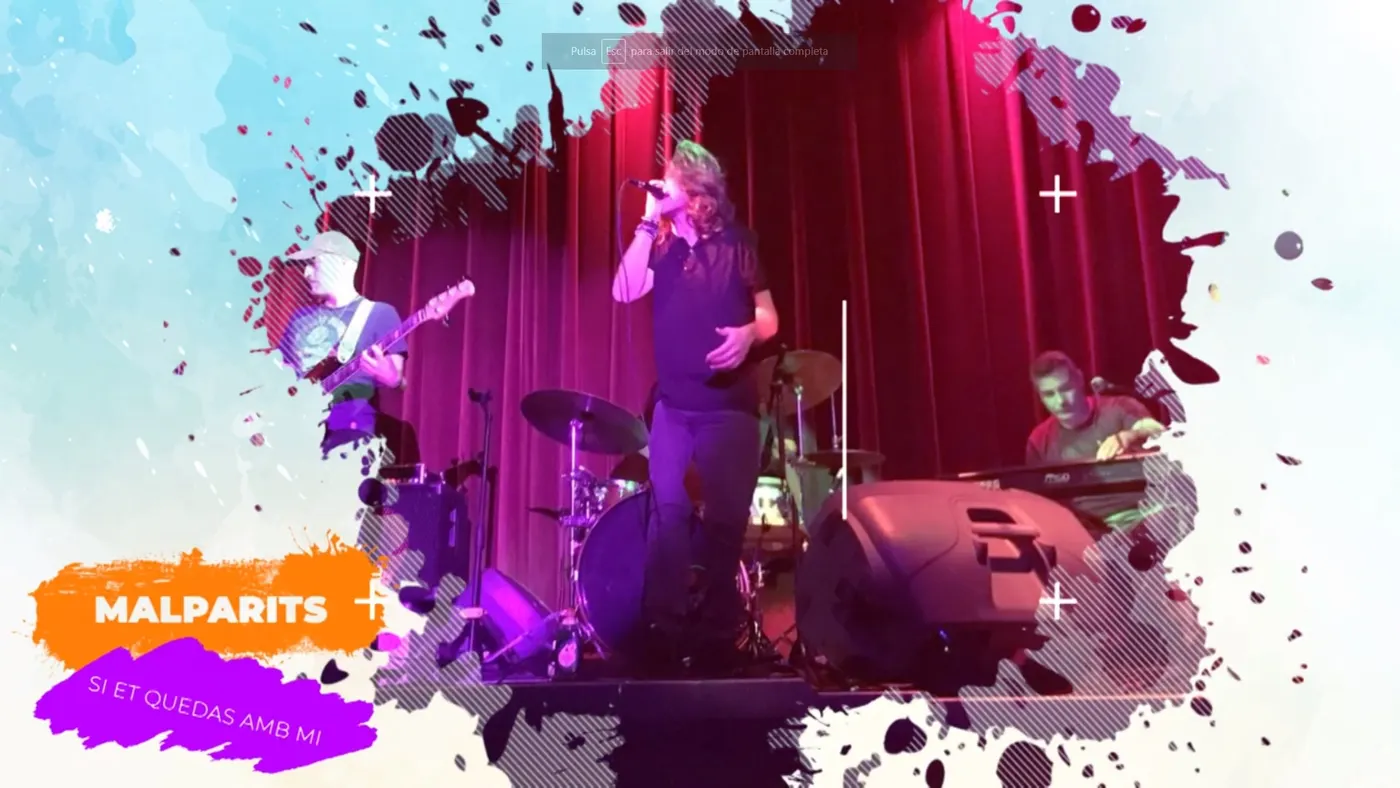 RubiSound en directe - MALPARITS 'Si et quedes amb mi'