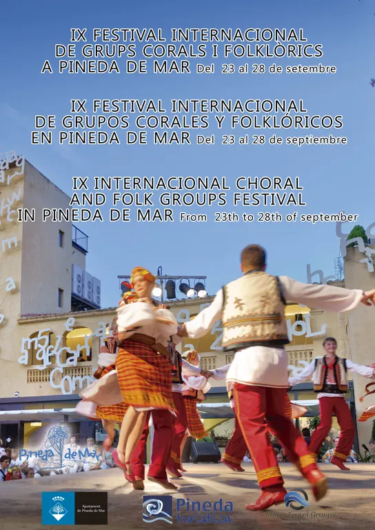 IX Festival Internacional de Grups Corals i Folklòrics a Pineda