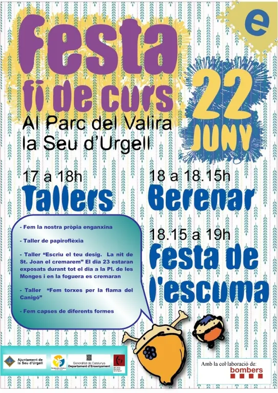 La Seu celebra al Parc del Valira la fi del curs escolar 2011-2012