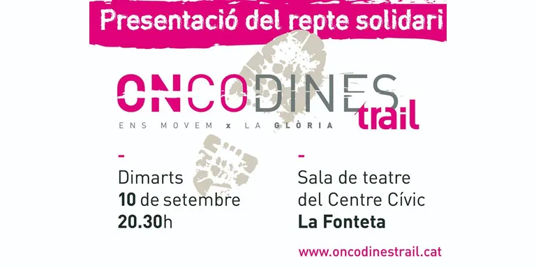 El repte solidari OnCodines Trail va fer aquest dimarts la seva presentació oficial amb la presència de l'Alcalde Isidre Pineda i el Regidor Pep Busquets