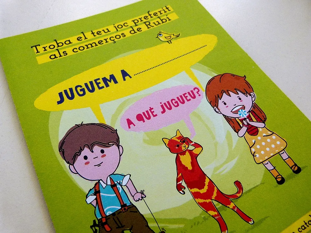 Els comerciants i el Servei de Català proposen un nou joc lingüístic als rubinencs