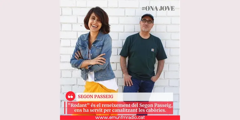 ONA JOVE amb Alícia Torrelles del SEGON PASSEIG