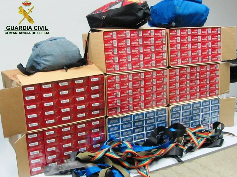 La Guàrdia Civil decomissa tabac de contraban per valor de més de 12.700 euros