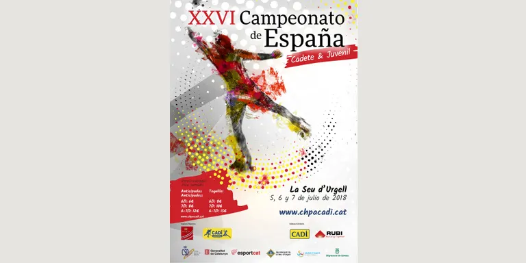 La Seu d’Urgell acull el Campionat d’Espanya de Patinatge Artístic cadet i juvenil amb la participació de 115 patinadors