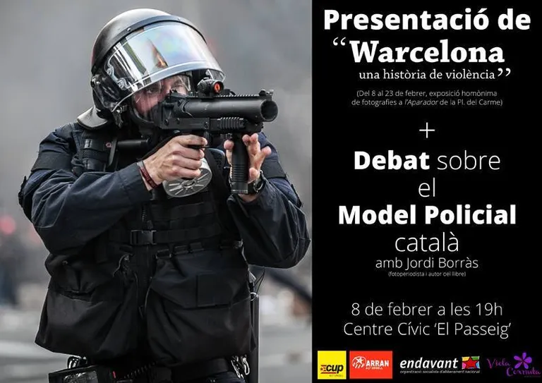 Jordi Borràs presenta a la Seu 'Warcelona: una història de violència'