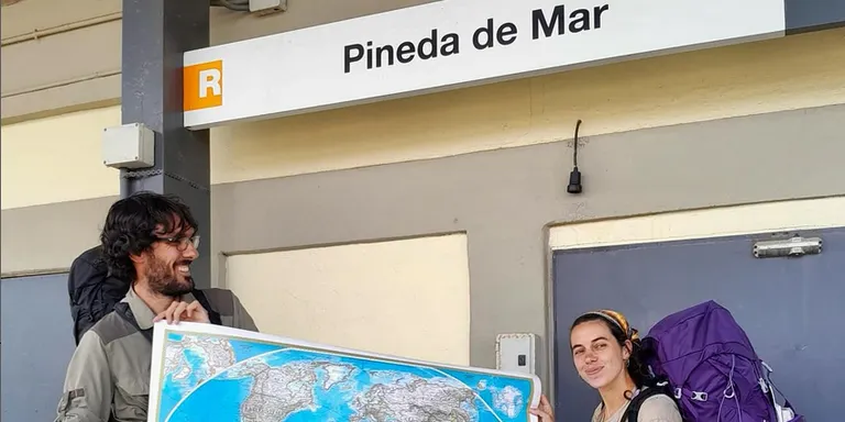 Joan i Rocio: «Després de fer la volta al Món hem descobert que Pineda i el Maresme és un bon lloc per viure»