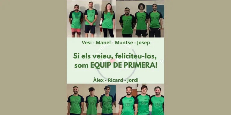 El Club Tennis Taula Solsona A puja a Primera provincial