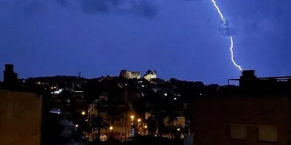 L’episodi de pluja d’aquest dimecres passa sense incidències per Altafulla
