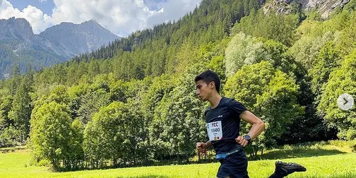 Cinquè lloc de Josep Miret a la cursa Youth Chamonix Courmayeur de l'UTMB