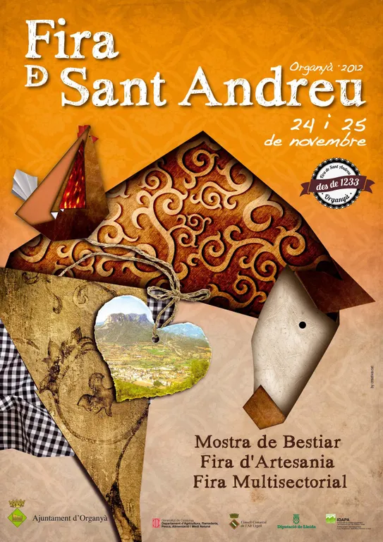 Organyà acull la tradicional Fira de Sant Andreu