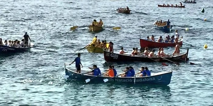 Resultats discrets del club de Rem Arenys de Mar a la 6a regata de la lliga catalana de llagut fix