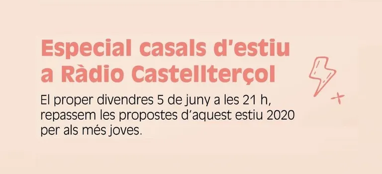 Divendres 5 de juny, especial sobre els casals d’estiu!