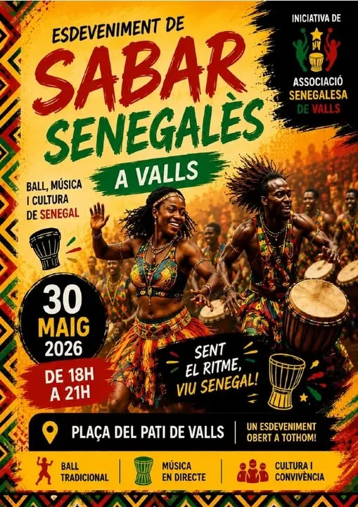 Valls acull el primer Sabar Senegalès