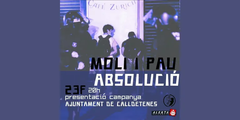 Engeguen una campanya de suport per un veí de Calldetenes acusat de desordres públics durant les mobilitzacions de l'1-O