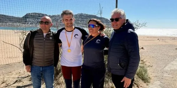 Bona jornada de marxa aquàtica a Roses amb la segona prova de la Lliga d’Hivern