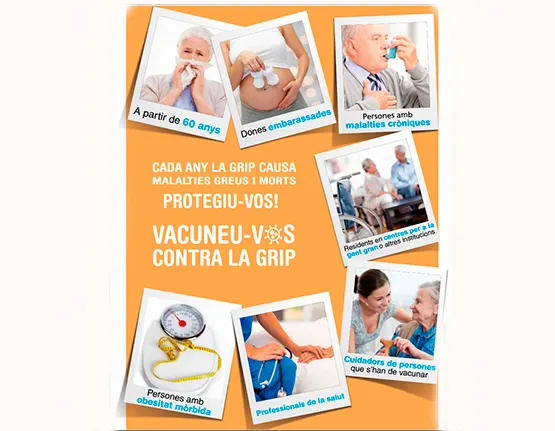 La grip augmenta un 20% de casos en només una setmana al conjunt de Catalunya