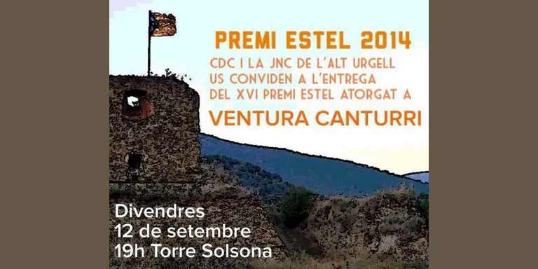 La JNC i CDC concedeixen el Premi Estel 2014 a Ventura Canturri Balletbò