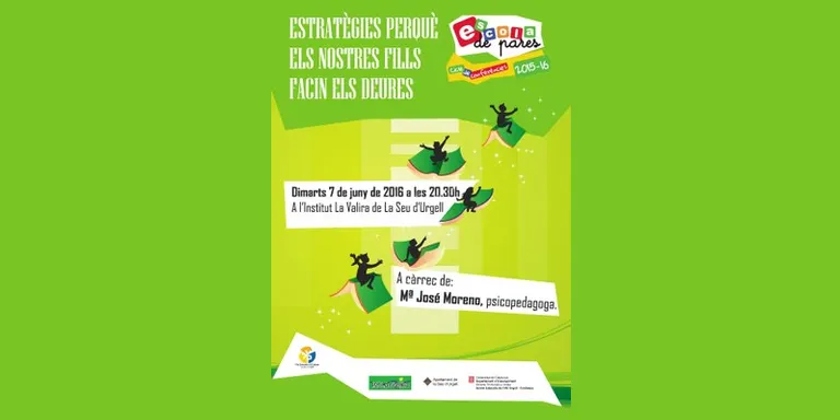 L'Escola de Pares mostra estratègies perquè els fills facin els deures