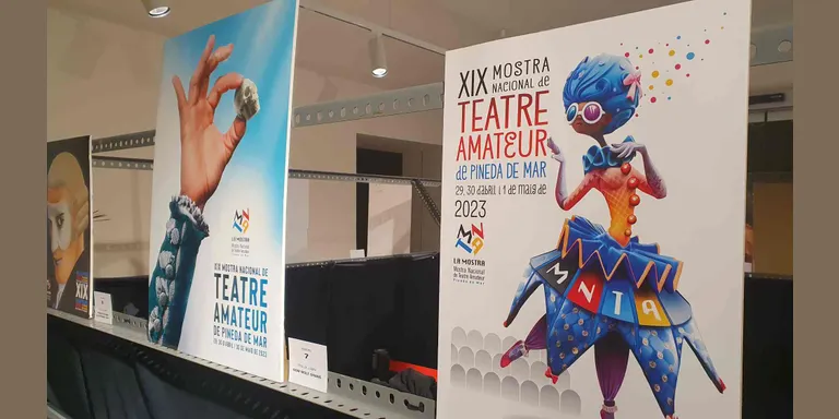 Darrers dies per votar el cartell de la XIX Mostra Nacional de Teatre Amateur