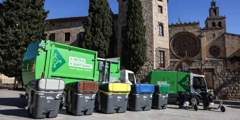 Sant Cugat del Vallès renova el sistema de recollida de residus i augmenta les freqüències de neteja