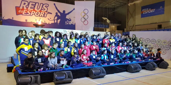 L'Escola Ventura Gassol, present en la inauguració de les Olimpíades Escolars a Reus