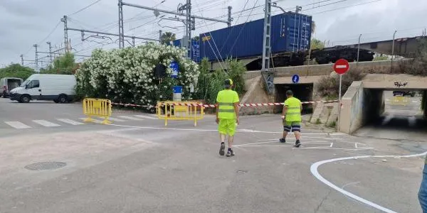Es fa efectiu el canvi de sentit al carrer Fassina per permetre la sortida de vehicles que no podran travessar per Pont de mar