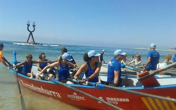 Foto: Els bogadors de Baix a mar