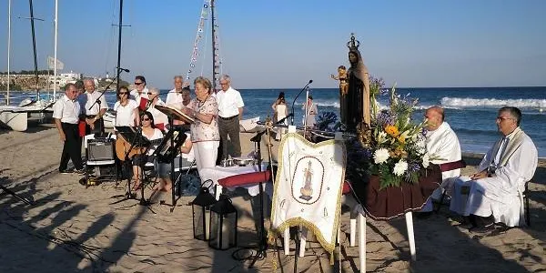 Altafulla honora la Mare de Déu del Carme sense processó, per segon any consecutiu