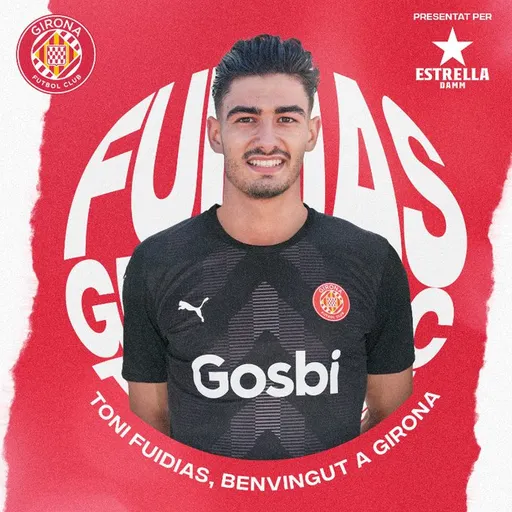 Presentació nou jugador del Girona FC Toni Fuidias
