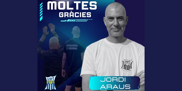 Jordi Araus no seguirà com a entrenador de la UDT la temporada vinent
