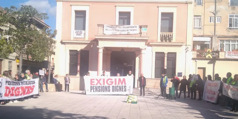 Rubí per les pensions dignes: “Dos anys de lluita i seguim...”
