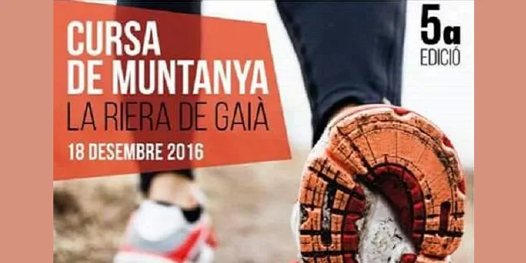 La Riera de Gaià es prepara per rebre el proper 18 de desembre la 5a Cursa de Muntanya