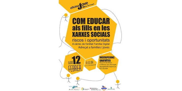Xerrada de l'Oficina Jove sobre com educar els fills en les xarxes socials