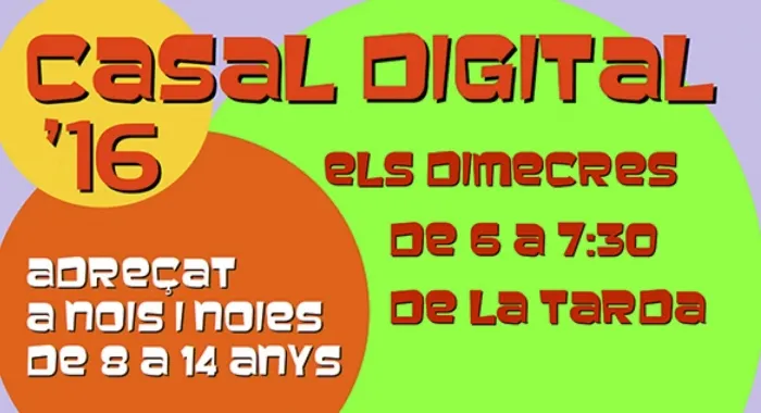 El Casal Digital obre les inscripcions per el nou curs