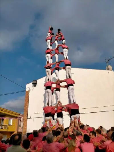 La Colla Vella ensopega amb el 4de8 amb el pilar