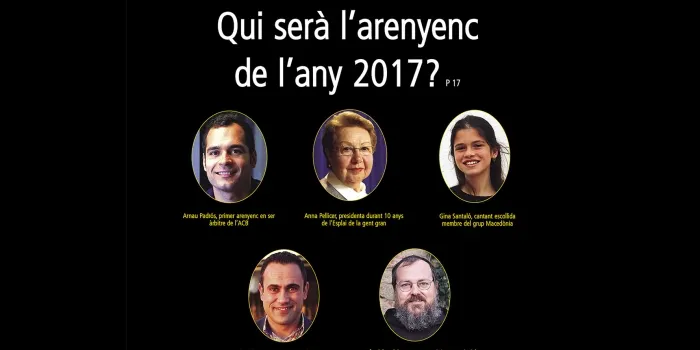 S’obren les votacions per Internet per escollir l’Arenyenc de l’Any 2017