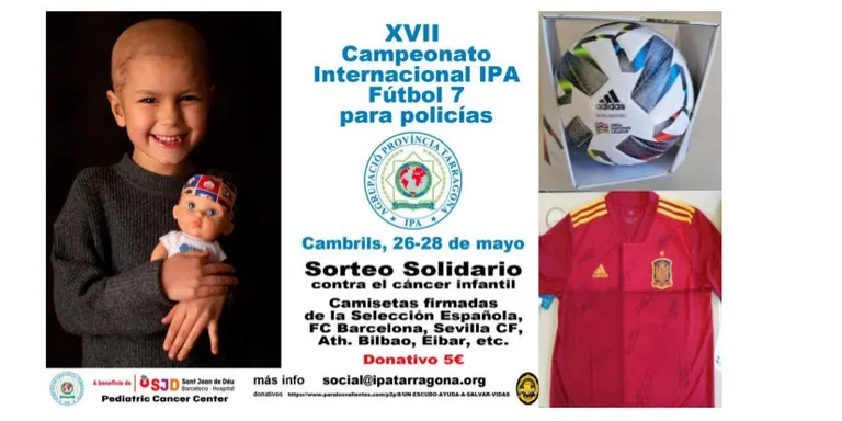 Policies de tot Europa participaran en un campionat de futbol 7 a Cambrils que tindrà un caire solidari