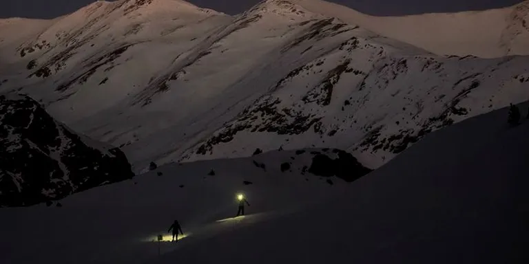Pinedencs a la Polar Dark Race de La Molina