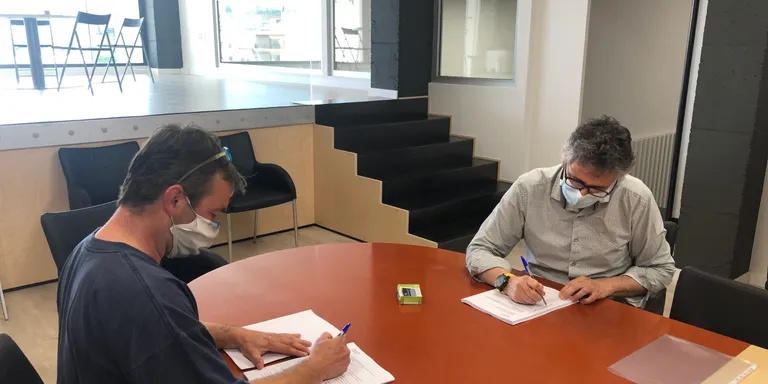 La MAAS formalitza el contracte de manteniment i reparació de les instal·lacions de l'abastament