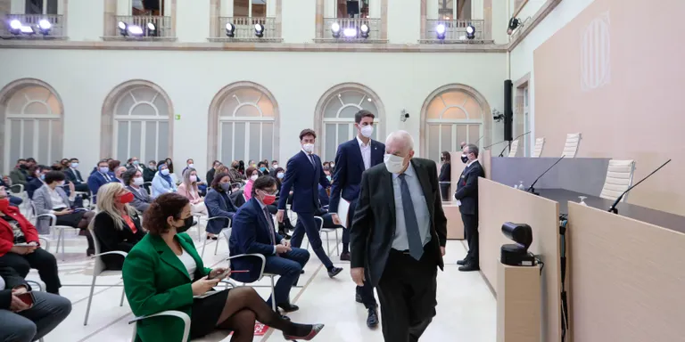 Maragall fa una crida a recuperar la normalitat democràtica i afrontar les cures "urgents" i "sanadores" pel país