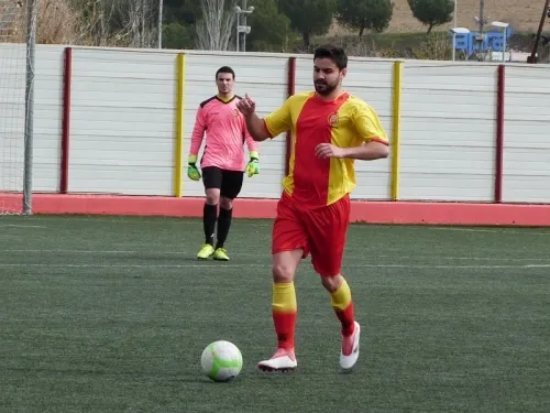 Ángel Alcarria va poder tornar a l'equip després de la lesió / Arxiu