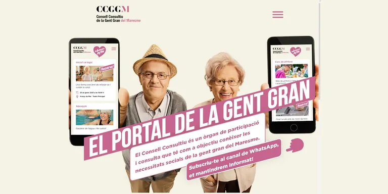 El Consell Consultiu de la Gent Gran activa el seu portal a internet